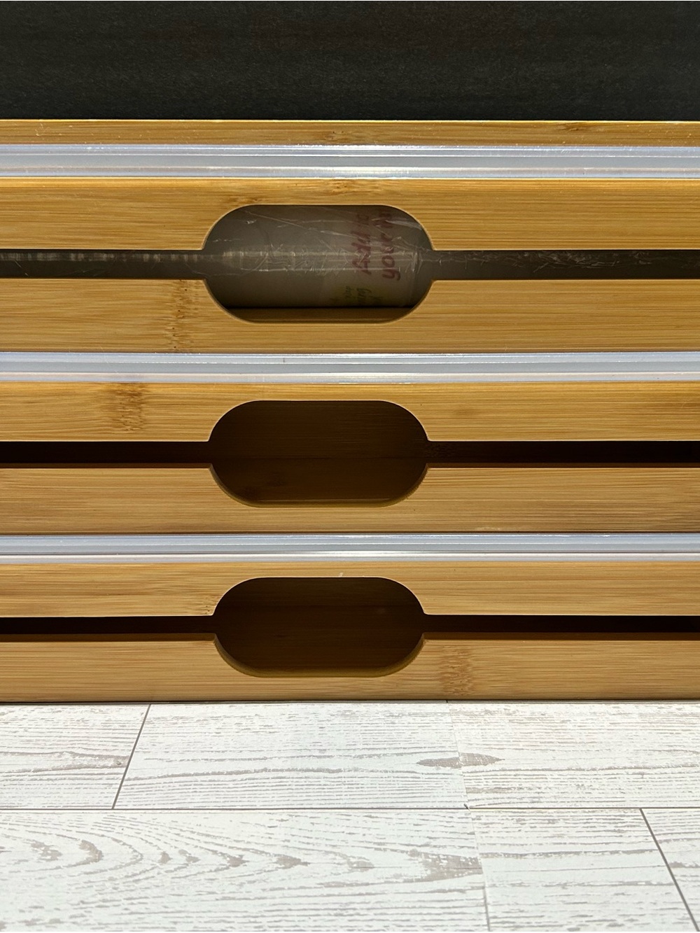 Bamboo Stackable Drawer Organizer - Natural Bamboo